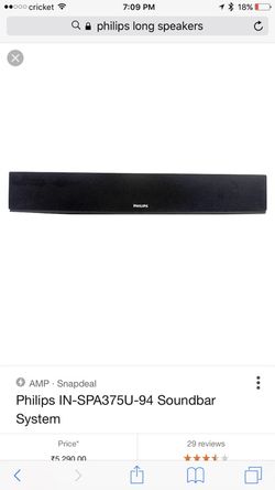 Philips long Bluetooth speaker 🔊 (4)