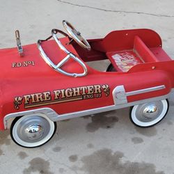 Pedal Car Vintage In Good Working Condition 
