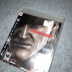 Metal Gear Solid 4 PS3 