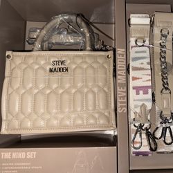 Steve Madden Lt Taupe The Niko Set 