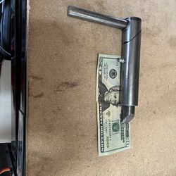 Weld-on gate slam latch