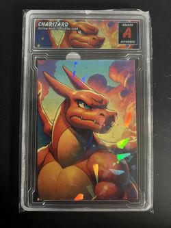 Charizard Pokémon Trading Card Slab