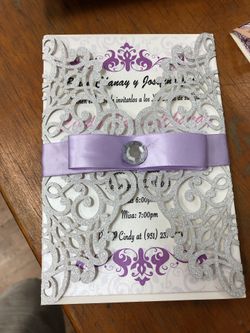 Invitaciones / invitations 15 Años, boda, bautizo, funeral, sweet 16, wedding , thank you cards