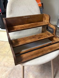 Wodpesur Wooden 3-Tier Spice Rack Organizer