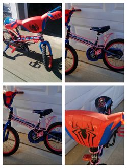 Spiderman Bicycle Excellent condition