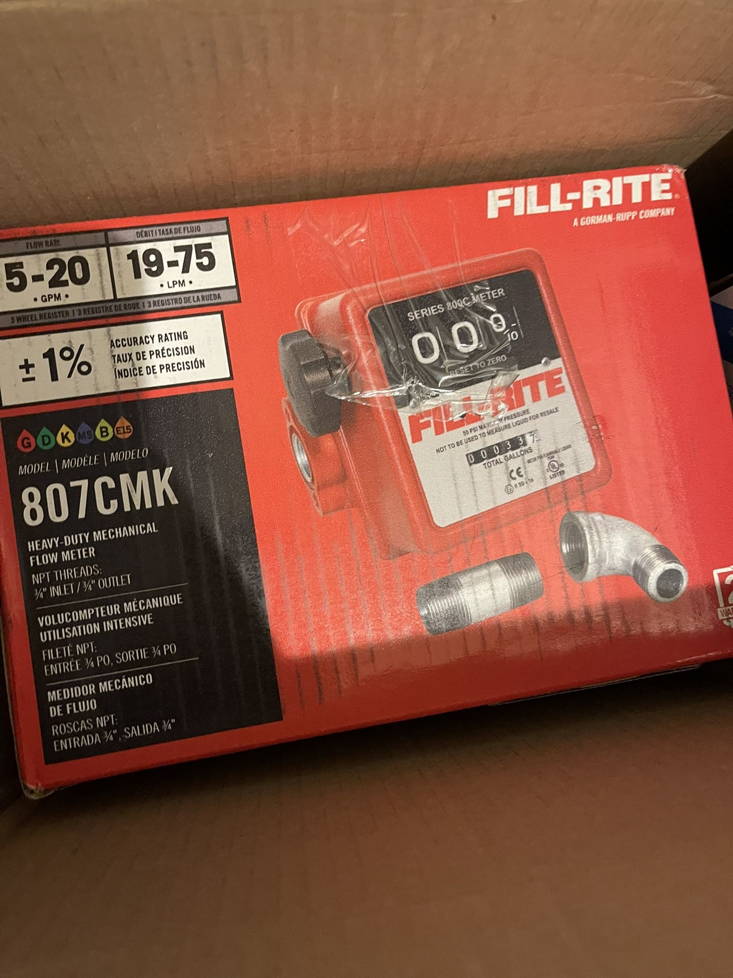 Mechanical Flow Meter