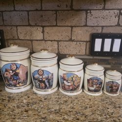 M.I. Hummel Canister Collection 