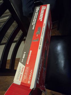 BAUER 20V Brushless Cordless Reciprocating Saw - Tool Only