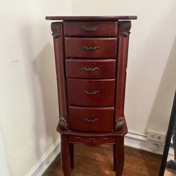 Stand Up Jewelry Box