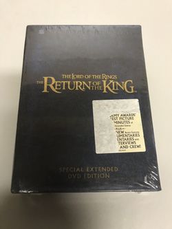 Lord of the rings dvd set