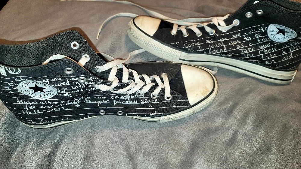 Converse Sneaker Kurt Cobain Converse Writing Converse One Star