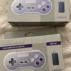 Nintendo Classic Mini 8bitdo Wireless Remotes (Pair)
