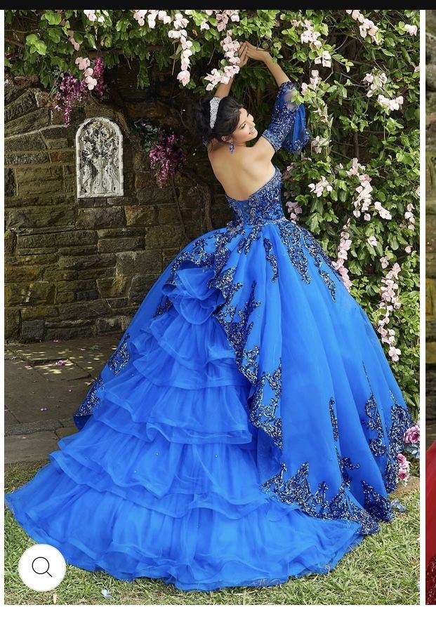 Royal Blue Quinceañera Dress