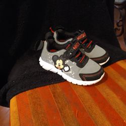 Little Boys Mickey Mouse Shoes