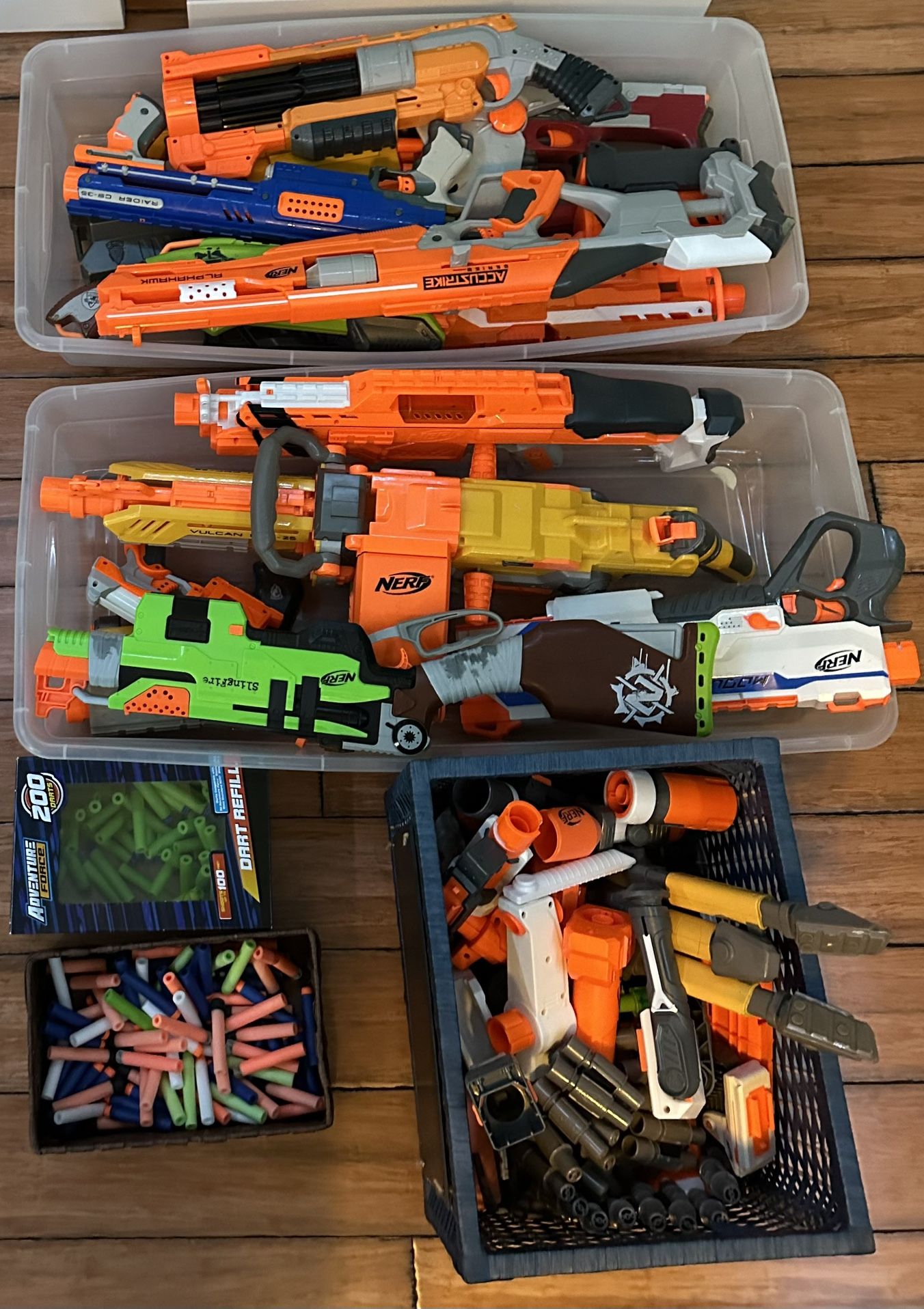 Nerf Guns.