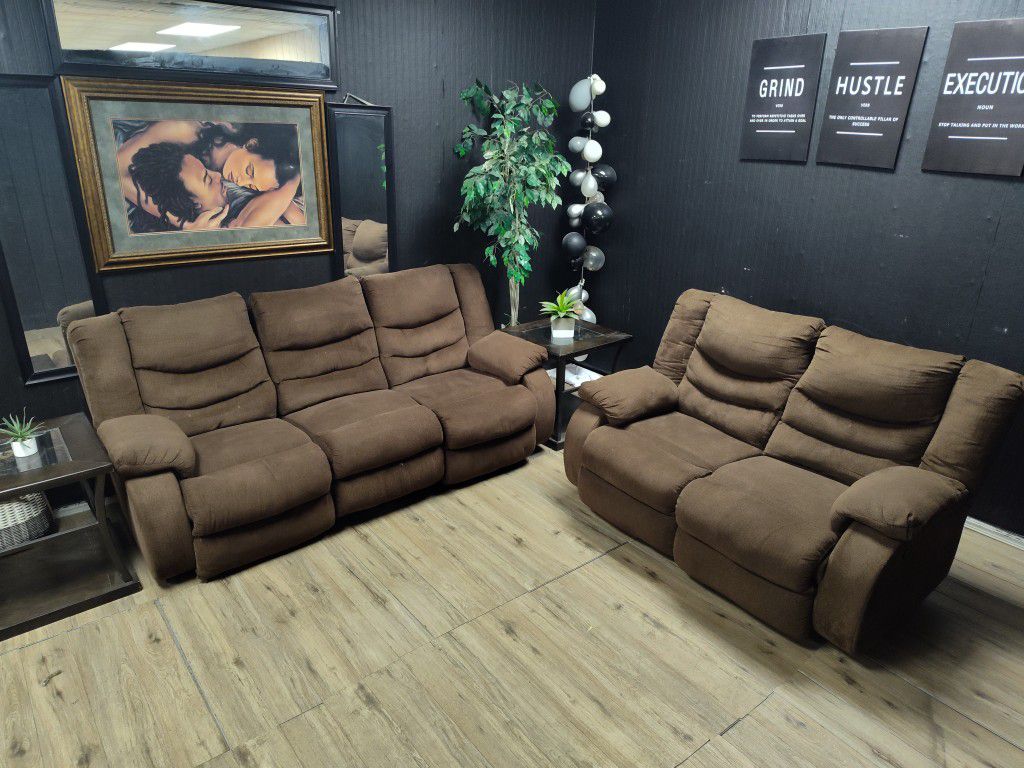 HUGE DEAL!!! 2 PIECE ASHLEY RECLINER SET ONLY $599 DELIVERY AVAILABLE!!!