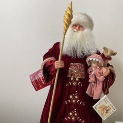  Christmas Collectible Edition Santa, 2005 Limited Edition, 22Inches Tall, New