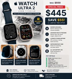 Apple Watch Ultra 2 (GPS + Cellular) 49MM