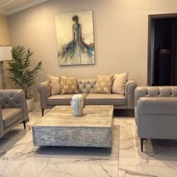 Couches and Coffee Table  For Sale 