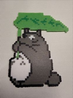 Handmade perler beads arts