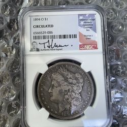 1894-O Morgan Silver Dollar 