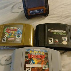 Nintendo 64 games with nintendo 64 transfer pak