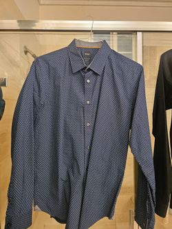 Hugo Boss Men's Button-Down Dress Shirt