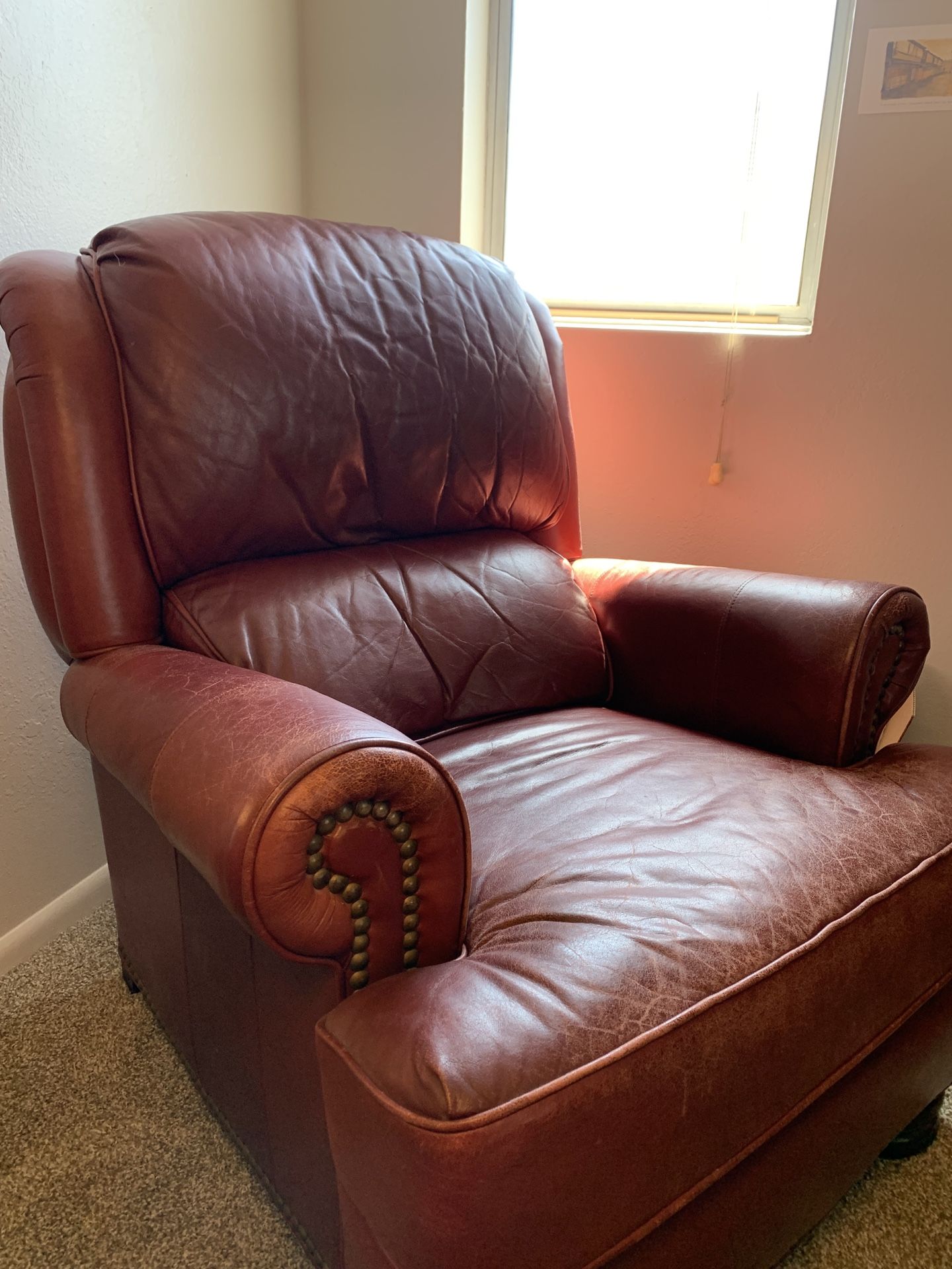 Red Leather Chair
