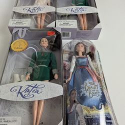 Lot of 4 collectible dolls – all brand new in packaging:
