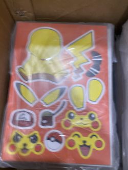 Sanrio Super Mario Bros Pokmon DIY Make-A-Face Crafts Party Favors for  Sale in Huntington Beach, CA - OfferUp