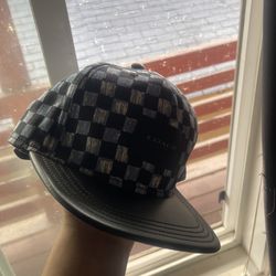Coach Hat Checkered