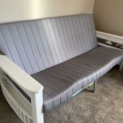 Nice Gray Sofa Bed- Futon