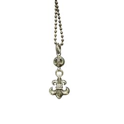 Chrome Hearts 1Ball BS Fleur De Lys Charm Pendant