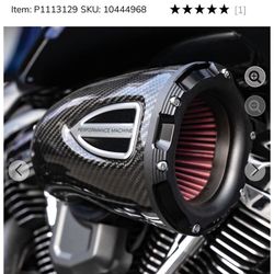 Twin Cam Performance Machine Intake 