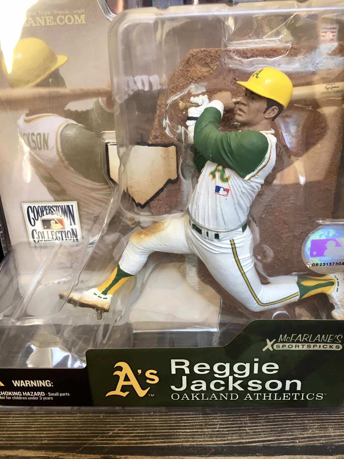 Vintage 90 Reggie Jackson RARE VARIANT RARE MAJOR League Baseball