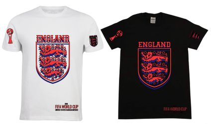 England soccer World Cup shirts