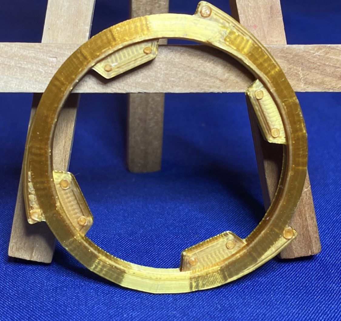 Beyblade Survivor Ring | Support Part | 3D Print | PLA+ | Bakuten (Gold)