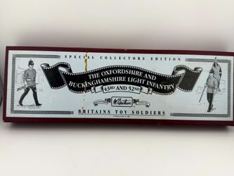 W Britain 8890 Oxfordshire Buckinghamshire Light Infantry 6 Pc Set Box 1996