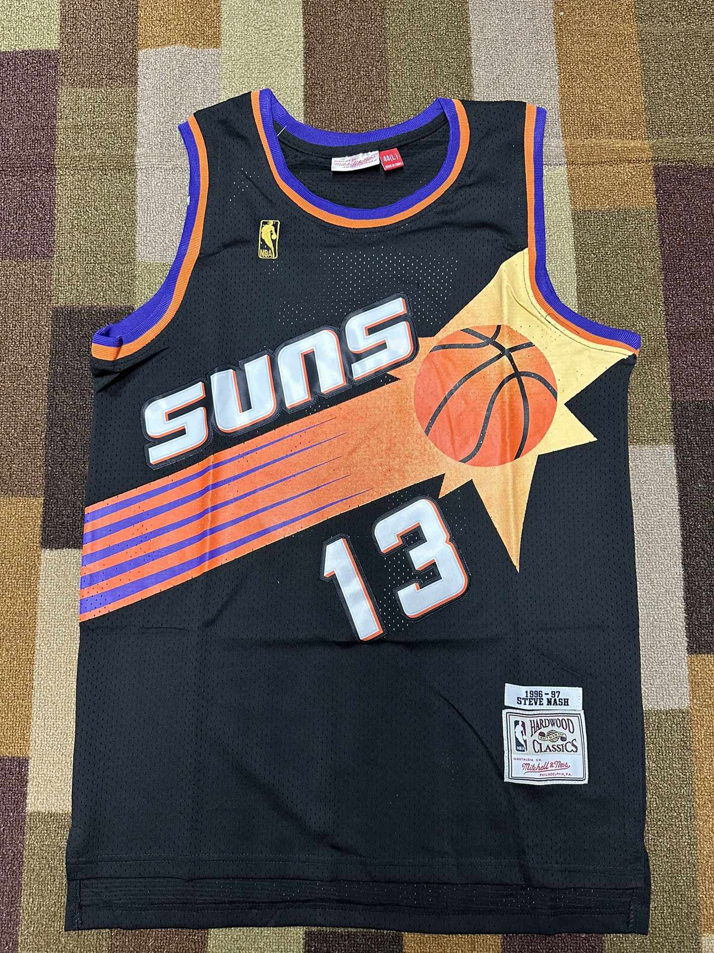 Steve Nash Phoenix Suns Retro Basketball Jersey
