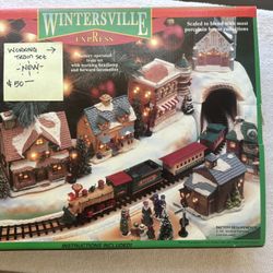 New: Wintersville Train Set 
