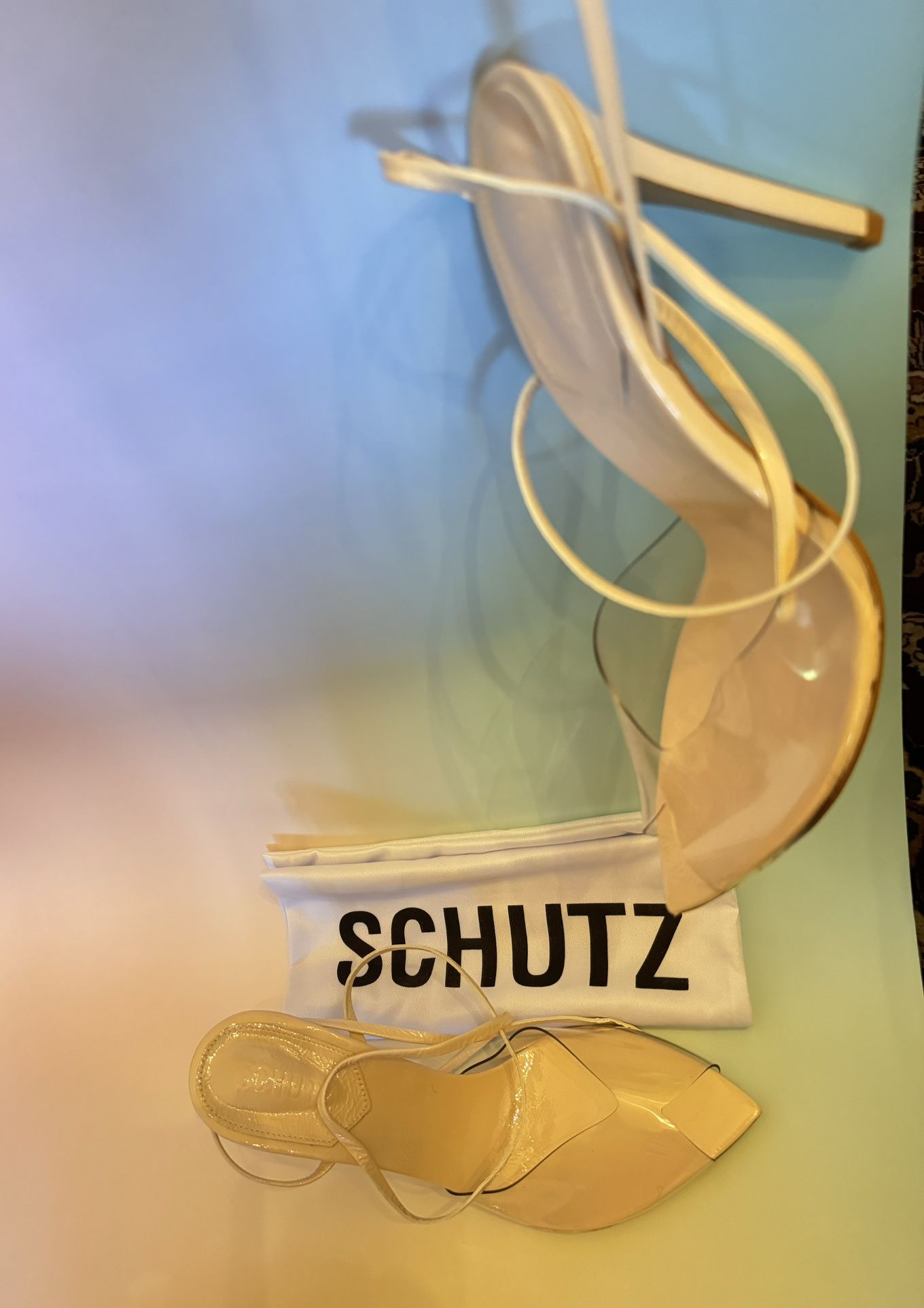 Desta Heel in Rose Nude Schutz ✨