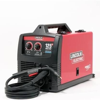 Lincoln Electric Weld Pak 125 HD 120 a Flux Corded Wire Feed Welder K 2513 1 used MSRP $699