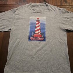 Mens White Shoal Michigan Shirt Size Medium 