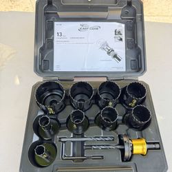 13 PIECE BI-METAL HOLE SAW SET