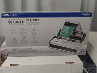 Compact Portable Brother ADS-1800w Scanner