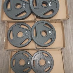 Combo Disc Olympic Plates 