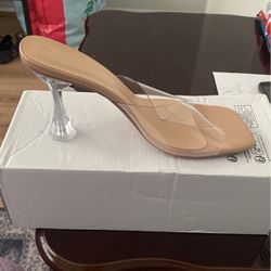 Clear Heel Shoes