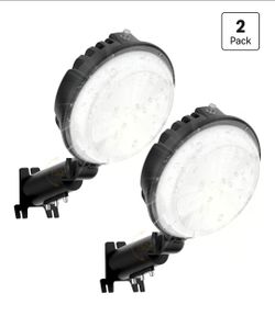 2-Pack 150W LED Barn Light Dusk to Dawn,20000LM Outdoor Yard Light 6500K