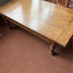 Country farmhouse, coffee table