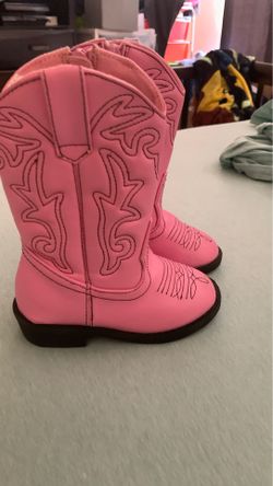 Pink boots
